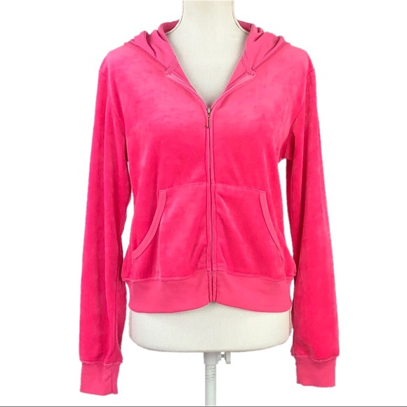 *SOLD* JUICY COUTURE | Velour Zip Up Track Suit - Picture 2 of 8